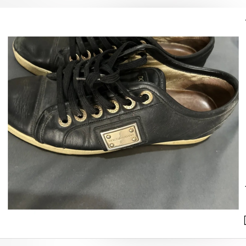 Dolce & Gabbana leather sneakers